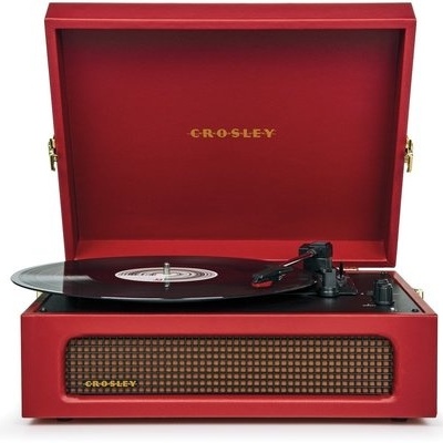 Crosley Voyager Burgundy Red