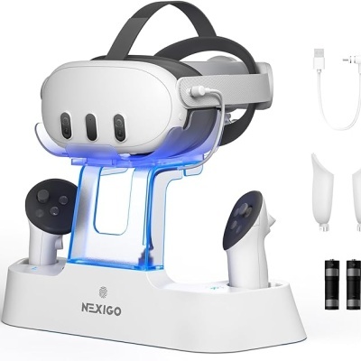 Estação de Carregamento Aprimorada NexiGo (Meta quest 3)