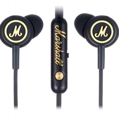 Marshall Mode EQ preto e latão Marshall Mode EQ preto e latão