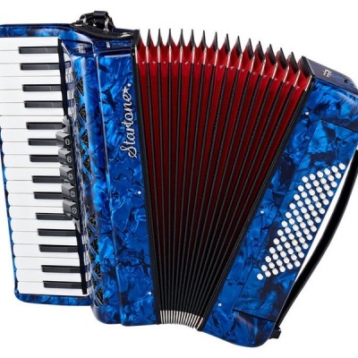 Startone Piano Accordion 72 Blue MKII