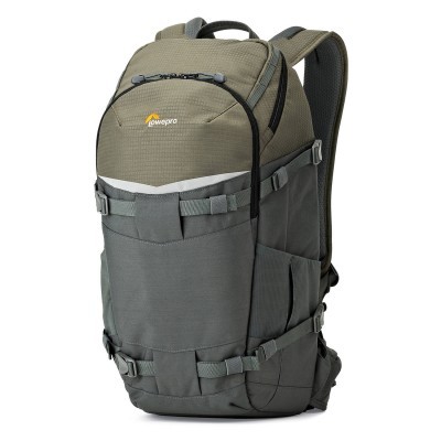 Lowepro Flipside Trek BP 350 AW Cinza / Verde Escuro