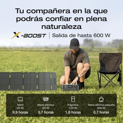 EcoFlow RIVER 3 com painel solar 45 W