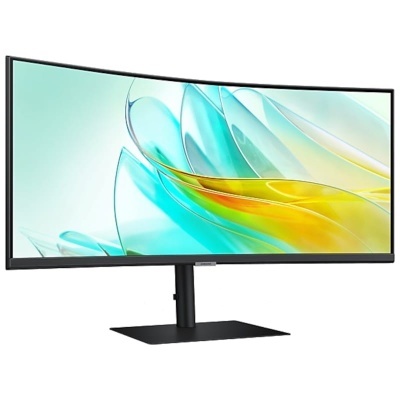 Samsung ViewFinity LS34C652UAUXEN 34" 2K QHD VA UltraWide Curva 100 Hz Freesync Preto