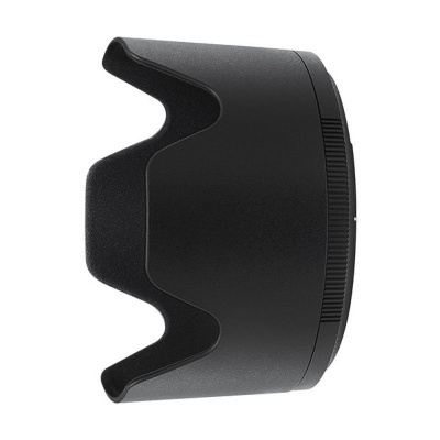 Parasól de objetivo de câmera preto com textura lisa