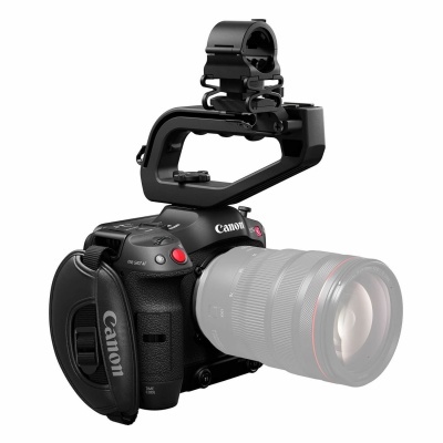 Câmera de vídeo Canon EOS C70 + Adaptador de montagem EF-EOS 0,71x