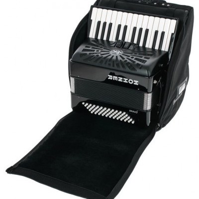 Hohner Bravo II 60 Black silent key