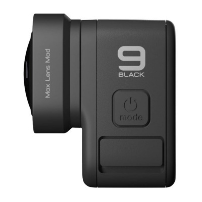 Câmara GoPro HERO9 Black com lente grande angular Max Lens Mod