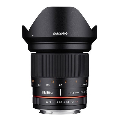 Samyang 20mm f/1.8 ED AS UMC Olympus FT-mount