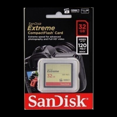 SanDisk Extreme CompactFlash 32 GB