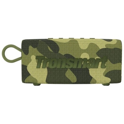 Coluna sonora portátil camuflada com logótipo Tronsmart