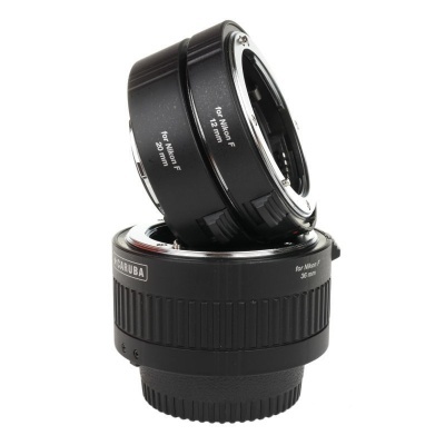 Caruba Extension Tube set Nikon Chroom (type II) Caruba Extension Tube set Nikon Chroom (type II)
