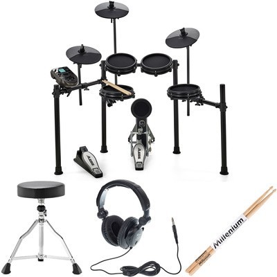 Alesis Nitro Kit Mesh Kit Bundle