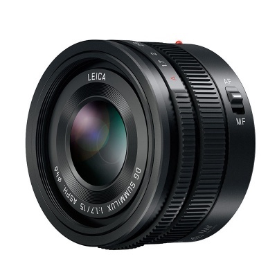 Panasonic Leica DG Summilux 15mm f/1.7 ASPH MFT-mount lens Black
