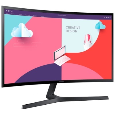 Samsung S24C366EAU 24" FullHD VA Curvo FreeSync Preto - Monitor PC