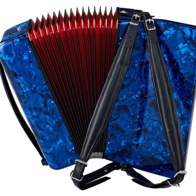 Startone Piano Accordion 72 Blue MKII