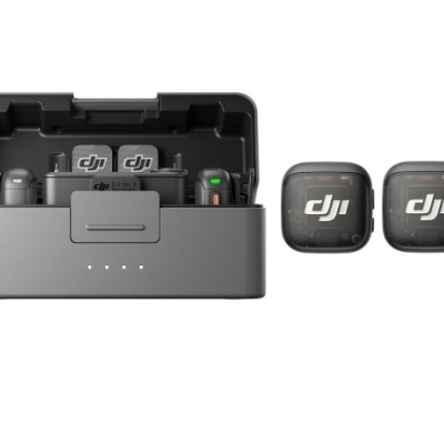 DJI Mic 3 (2TX + 1RX + Charging Case) + Mobile Phone Adapter (Lightning)