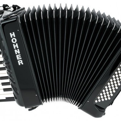 Hohner Bravo II 60 Black silent key