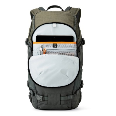 Lowepro Flipside Trek BP 350 AW Cinza / Verde Escuro