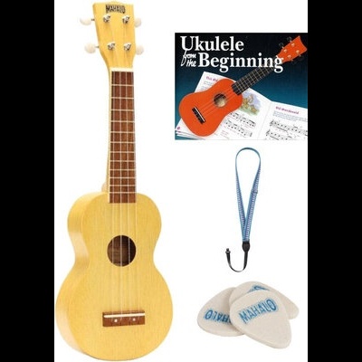 Mahalo MK1-TBS SET Soprano Ukulele Transparent Blond