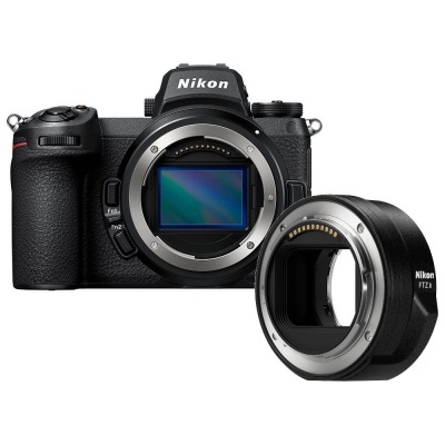 Nikon Z7 II Corpo + adaptador FTZ II Nikon Z7 II Corpo + adaptador FTZ II