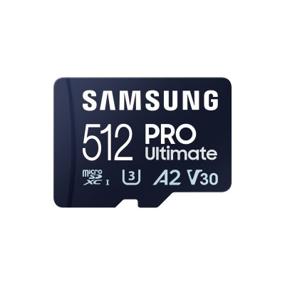 Samsung 512GB Micro SD Pro Ultimate UHS-I U3 A2 V30 200MB Samsung 512GB Micro SD Pro Ultimate UHS-I U3 A2 V30 200MB