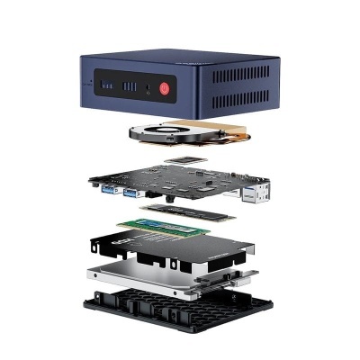 Beelink Mini S12 N95/16GB/500GB/W11 Preto - Mini PC