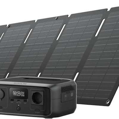 EcoFlow RIVER 3 com painel solar 45 W