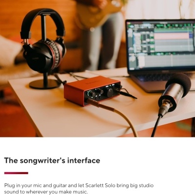 Focusrite Scarlett Solo 4th Gen