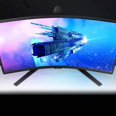 Samsung Odyssey LS27BG650EU 27 WQHD LCD 240 Hz FreeSync Premium Curvo Preto