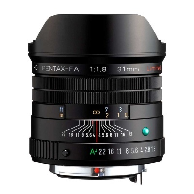 Pentax HD FA 31mm f/1.8 Limited K-mount lens Black