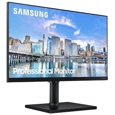 Monitor Samsung profissional com ecrã widescreen preto