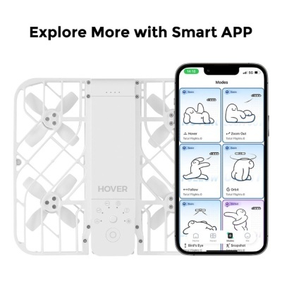 HoverAir X1 drone Combo Branco