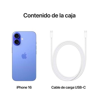 Apple iPhone 16 5G 128GB Azul