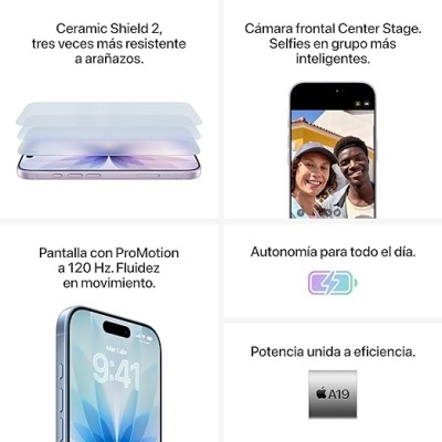 iPhone 17 de 256 GB Branco iPhone 17 de 256 GB Branco