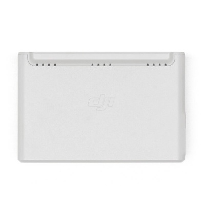 Carregador branco DJI com LEDs indicador