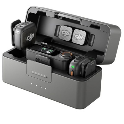 DJI Mic 3 (2TX + 1RX + Charging Case) + Mobile Phone Adapter (Lightning)