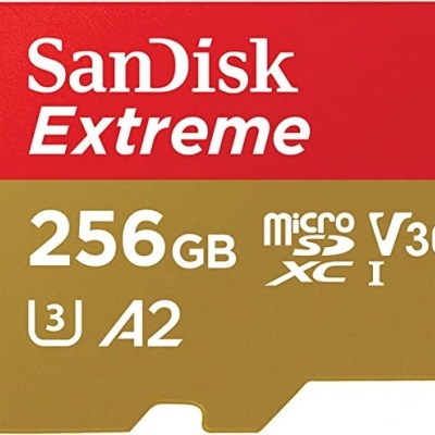 SanDisk Extreme microSDXC de 256 GB SanDisk Extreme microSDXC de 256 GB