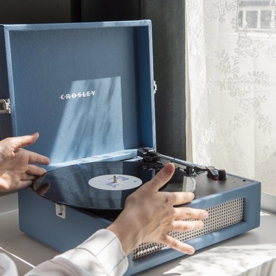 Crosley Voyager Washed Blue