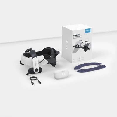 BOBOVR M3 Pro Correia de cabeça com bateria para Meta Quest 3/3S