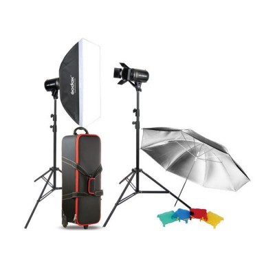 Kit de estúdio Godox E300-F