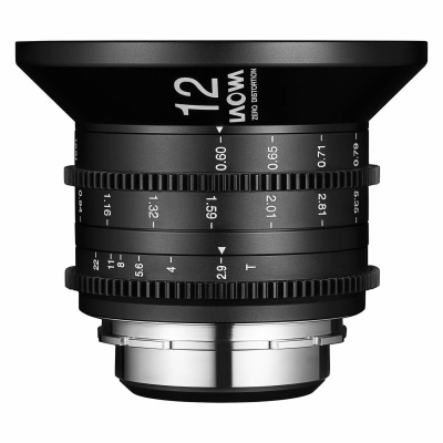 Laowa 12mm T2.9 Zero-D Cine Sony FE-mount Laowa 12mm T2.9 Zero-D Cine Sony FE-mount
