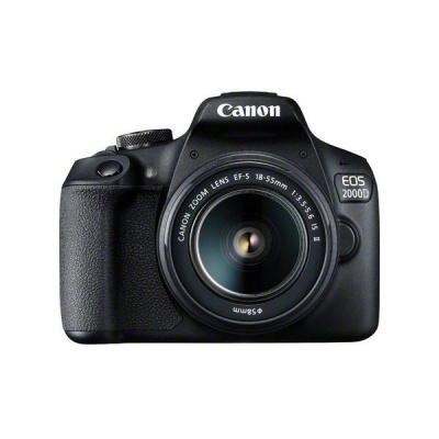 Canon EOS 2000D DSLR + 18-55mm IS II + 75-300 III