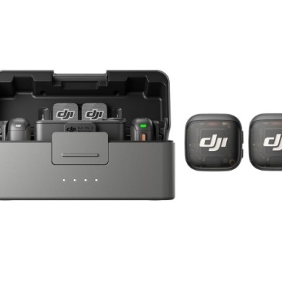 DJI Mic 3 (2TX + 1RX + Charging Case) + Camera Adapter