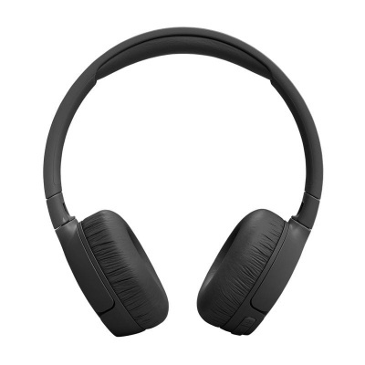 Auscultadores over-ear preto com almofadas acolchoadas