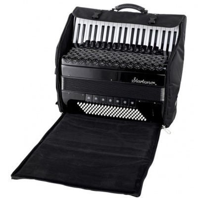 Startone Piano Accordion 120 IV Black