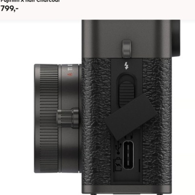 Fujifilm X half Charcoal