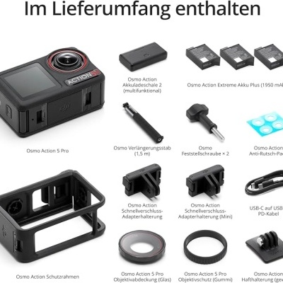 Osmo Action 5 Pro Adventure Combo