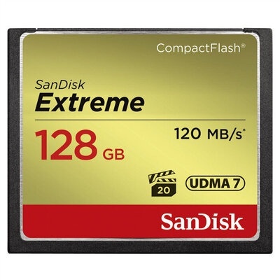 SanDisk Extreme CompactFlash 128 GB