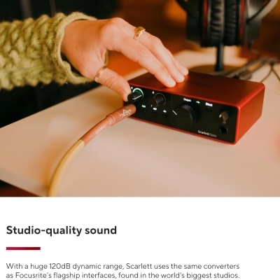 Focusrite Scarlett Solo 4th Gen
