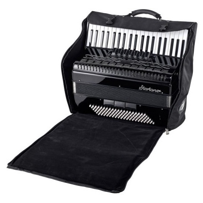 Startone Piano Accordion 120 Black MKII